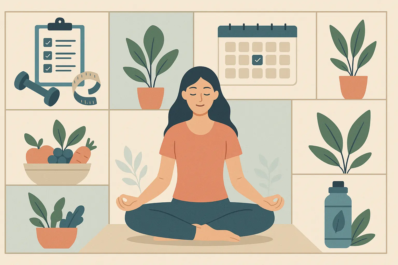 simplify wellness approach, structured wellness plan, wellness organization, simple health structure, ProgressMade wellness, organized health approach, wellness simplification, structured health habits, wellness system design, simplified health framework